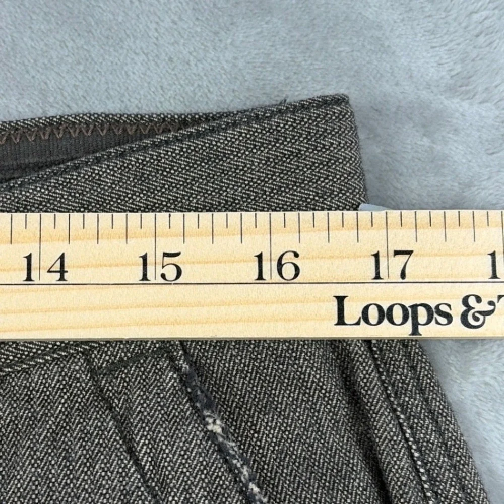 Old Navy Brand Loose Khakis Mens 32x30 Brown Textured Cotton Relaxed Pants NEW